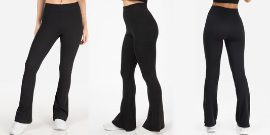 Slengbukse til dame | Flare pants | Flare jeans | Yogapants