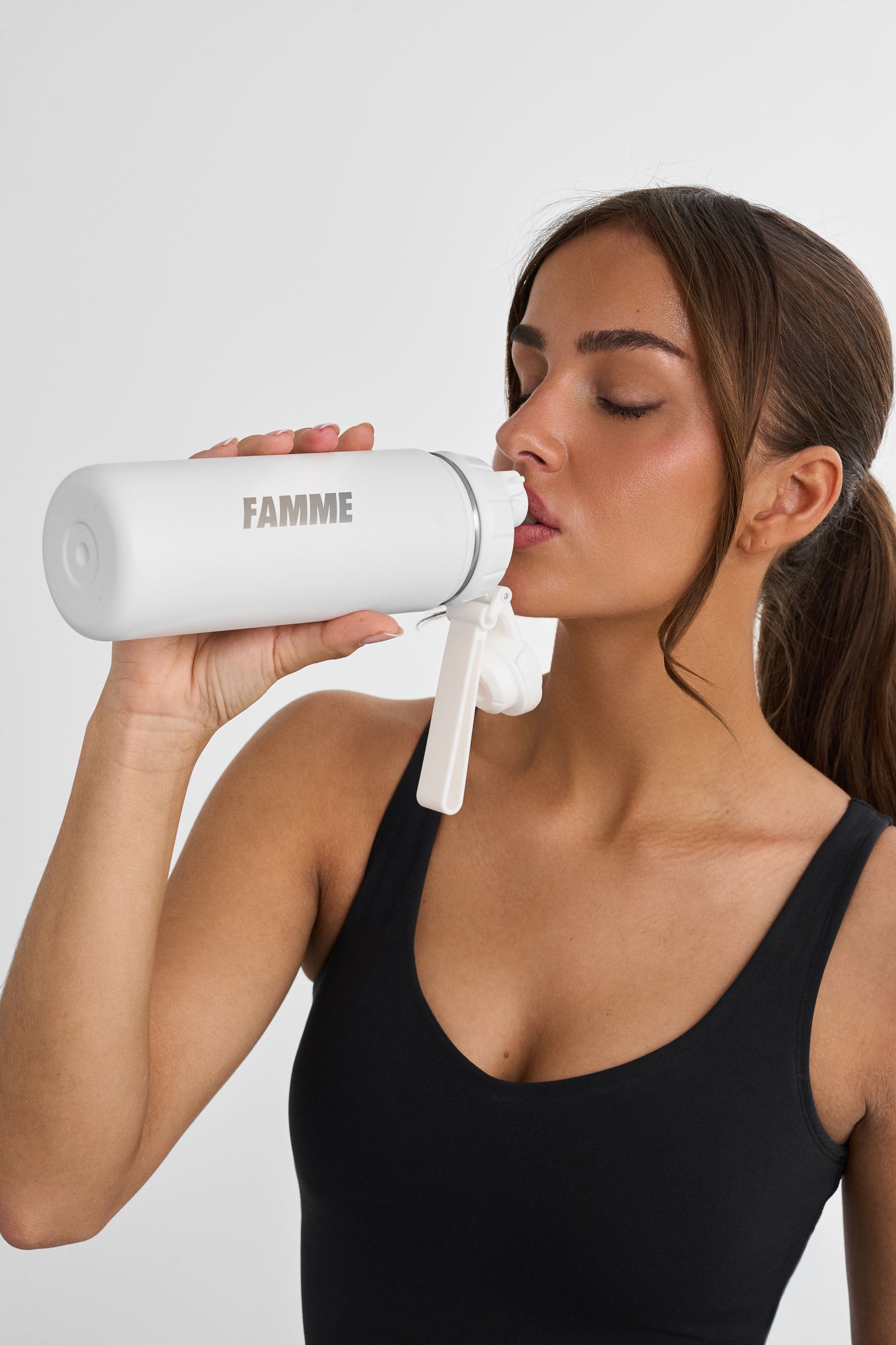 PREMIUM　WATER　Famfit Performance Bottle | Drinkfles voor Warme & Koude Dranken