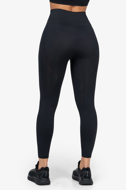 Black Vortex Tights 2 - for dame - Famme - Leggings