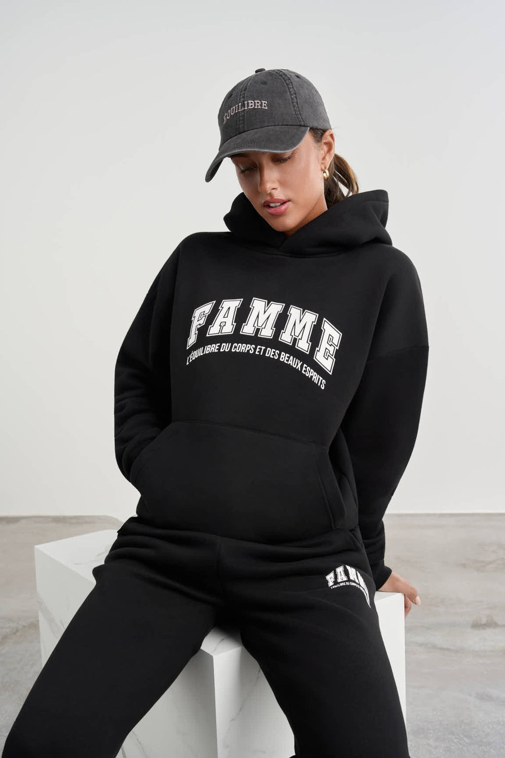 Équilibre Oversized Hoodie - for dame - Famme - Hoodie